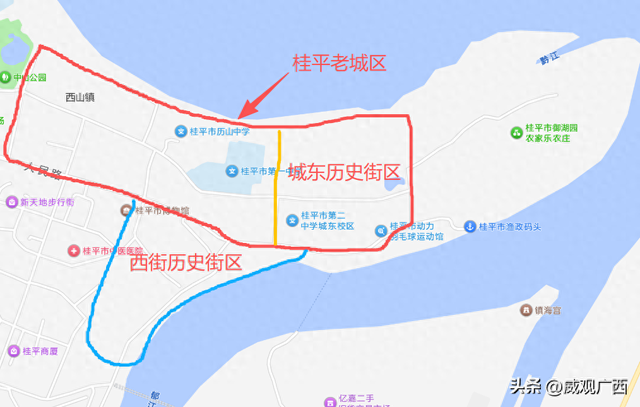 威观广西：桂平城区应加快城市更新步伐，重现历史文化名城风采
