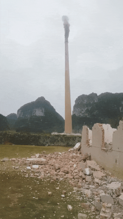 上林三里这座工业“地标”成为历史