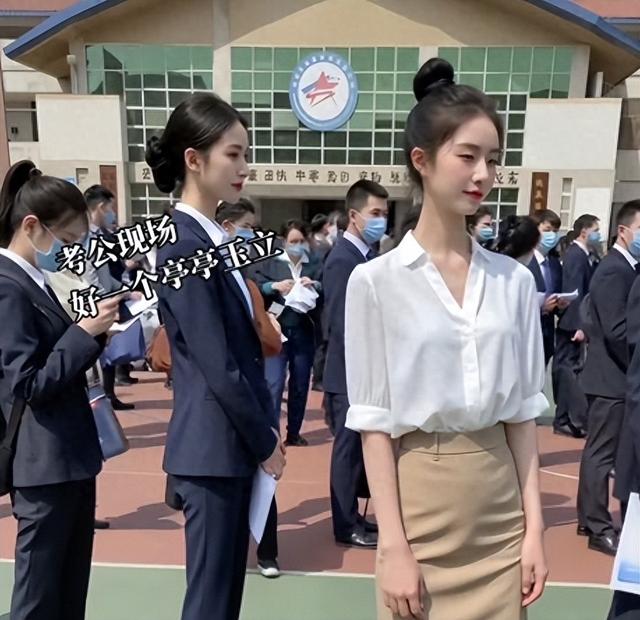 “你以为在选妃吗”，2位考公女孩火了，过来人：考官宁可选丑的
