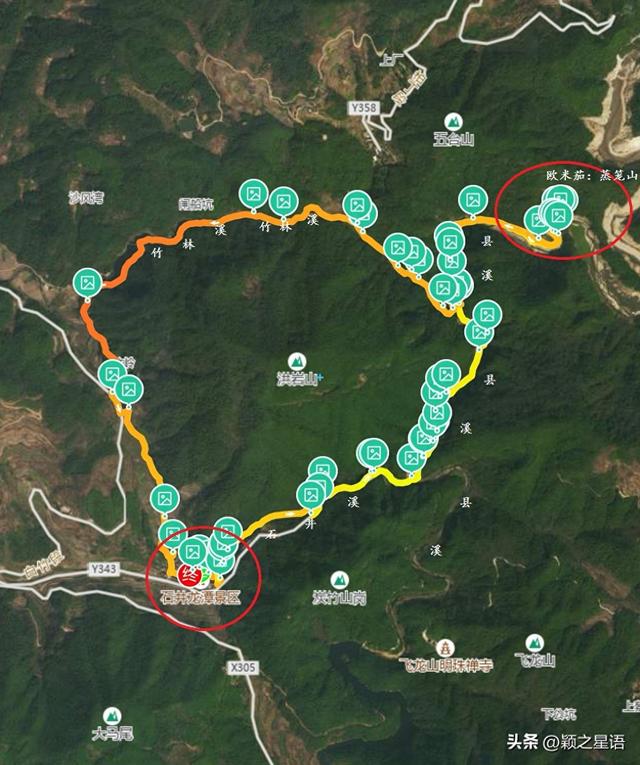溯溪玩水环游线路：石井溪、县溪、竹林溪，三溪溯游