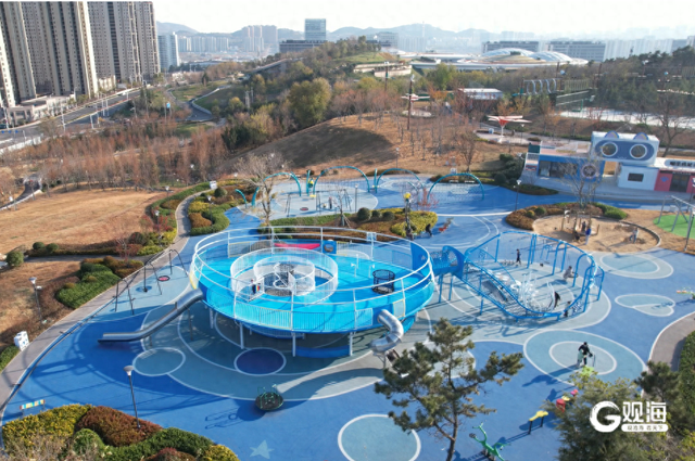 运动、遛娃……青岛这处“宝藏公园”一键解锁