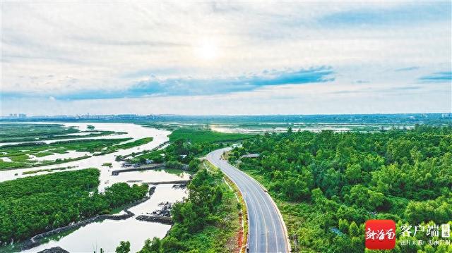 海南环岛旅游公路环新英湾支线完工 即将通车