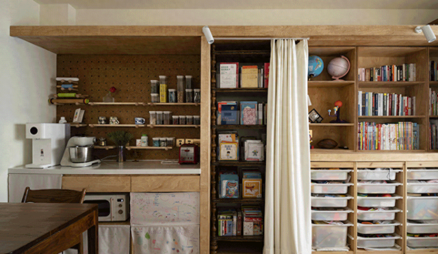 北京宝妈，因太会布置而走红	，把58㎡的房子装得堪称收纳教科书