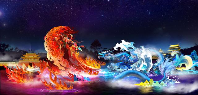 上游财经新年献礼！西部最大，“禧欢霓”1200亩水上灯会1月底亮灯，美到犯规！