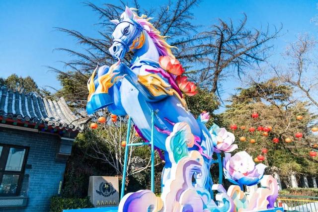 加载进度40%！济南市第45届天下第一泉迎春花灯会蓄势待发