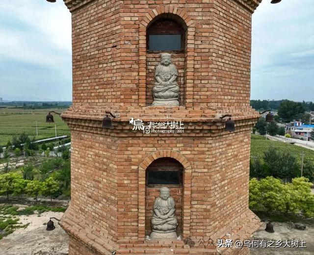 中卫华严塔：屡毁屡建，1952年连同庙宇全拆，1996年又募资重建