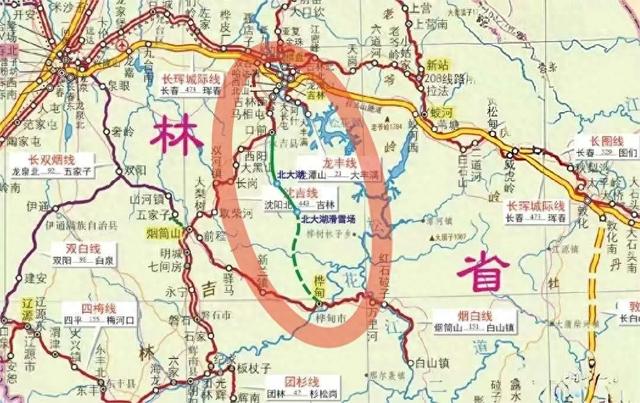吉林至松花湖至北大壶市域旅游铁路项目