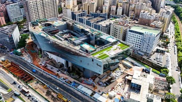 预计明年6月竣工！深圳这一文化新场馆封顶