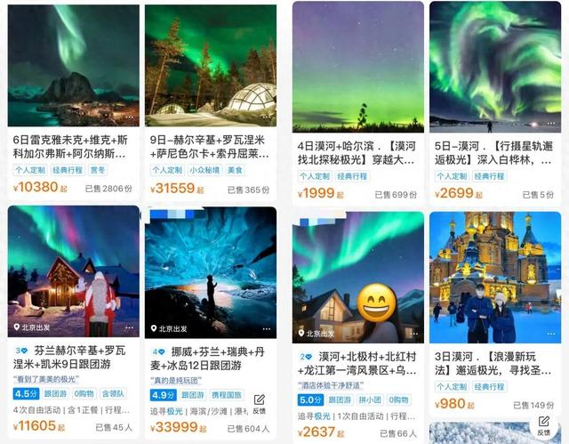 北欧极光游，价格被国产平替打下来了