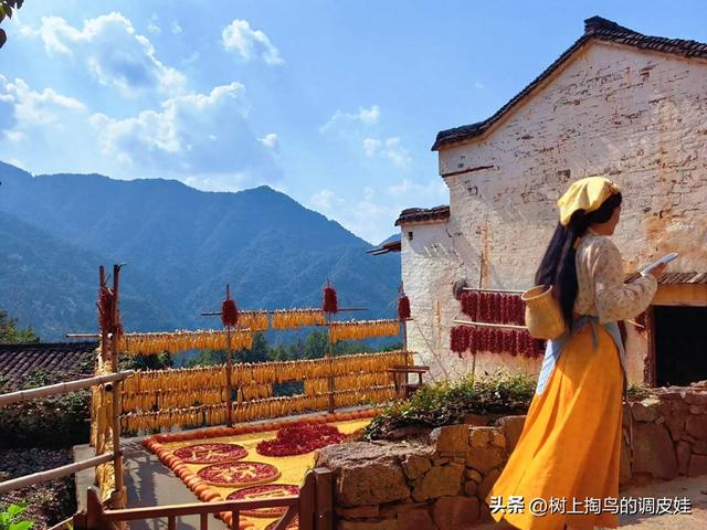 婺源篁岭古村，中国国家地理推荐！