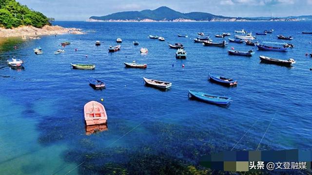 威海七月惊现 “玻璃海”