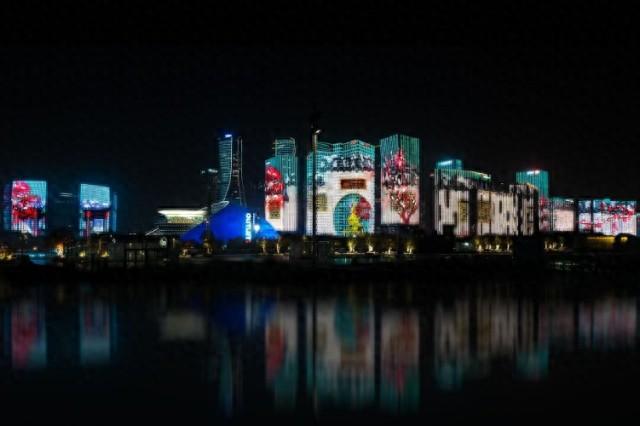 钱江新城灯光秀，上新“冬”主题！亮灯时间收好