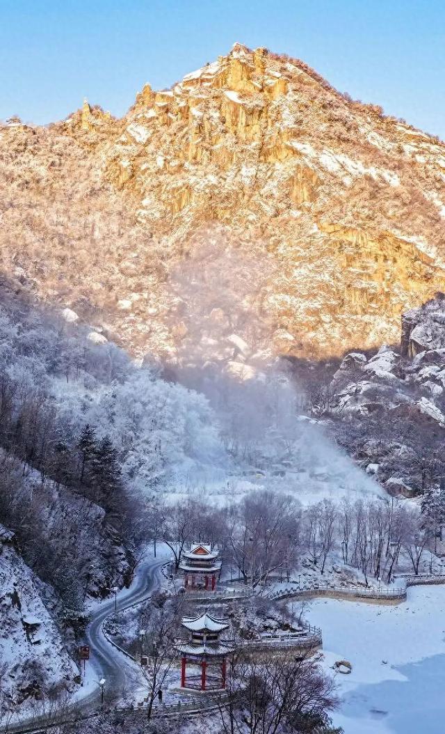 航小天带你看长安 | 晴雪染峰 冬韵天成