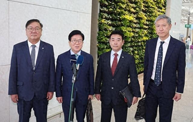 韩国特使团抵达北京，下飞机的第一句话不简单，中方回应很干脆