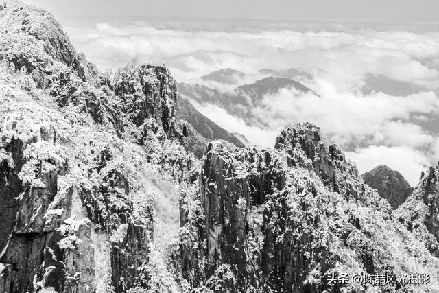 黄山雪景