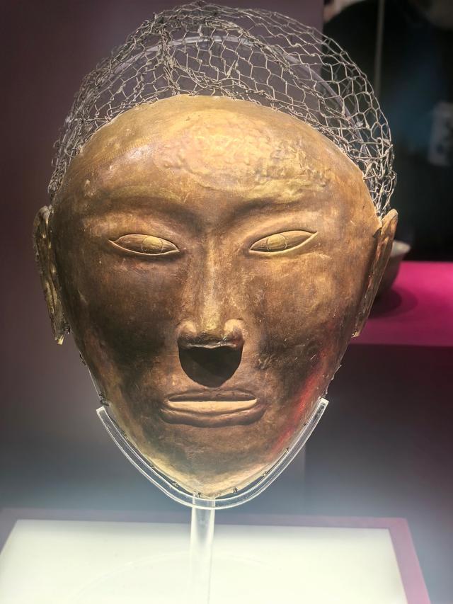 通辽没看到原来在内蒙古博物院，镇馆之宝陈国公主金面罩长啥样？