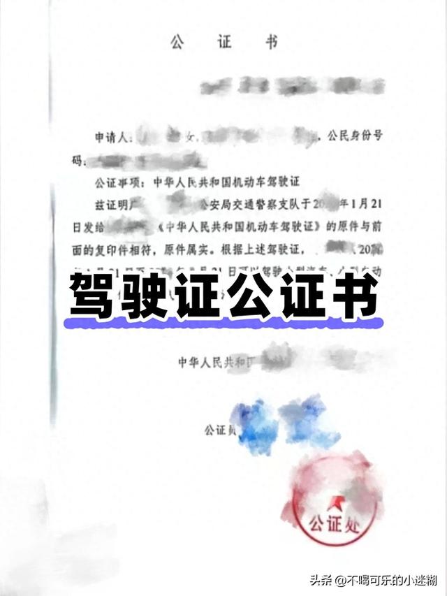 出国自驾别翻车！中国驾照公证攻略，踩过坑