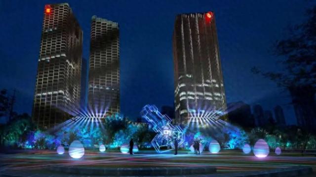 来海纳公园，在光影里邂逅浪漫，见证普陀“数韵未来”的全新图景！