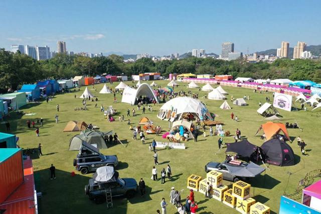 当气膜邂逅山水，中成空间“双引擎”燃动广西文旅大会！