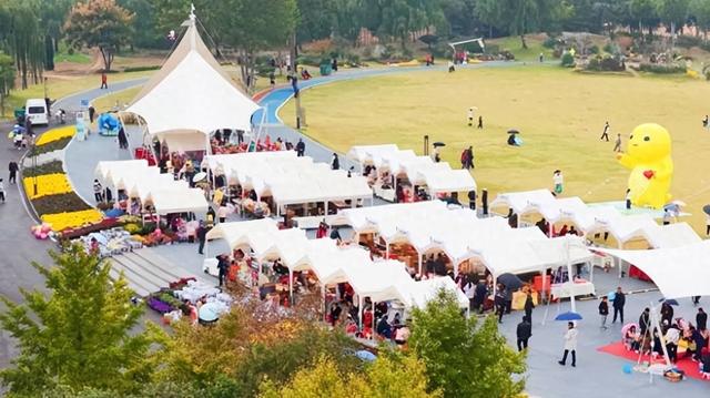 金秋赏花太火爆！河湾公园避堵攻略请收好