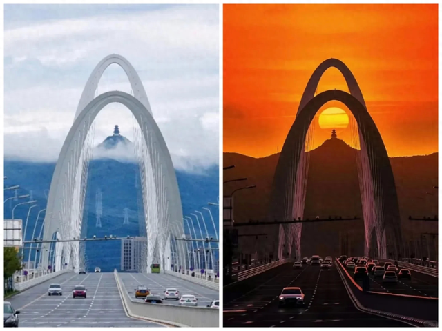 果然…北京最浪漫的地方免费！摄影必打卡新首钢大桥定都阁