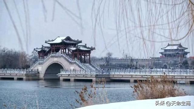 等一场雪，把商丘古城美成归德府