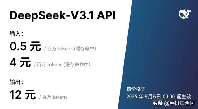 DeepSeek-V3.1，正式发布