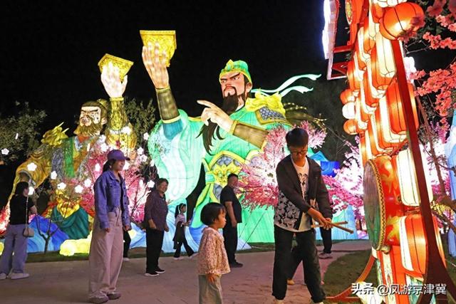 河北涿州：打造京津冀文旅新名片，2025通会灯市启幕