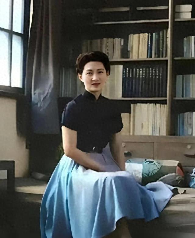 这是张学良老婆赵四小姐真实样貌，并非演员饰演而是货真价实真品