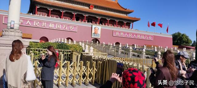 没想到，俺这平头百姓也能登上天安门城楼