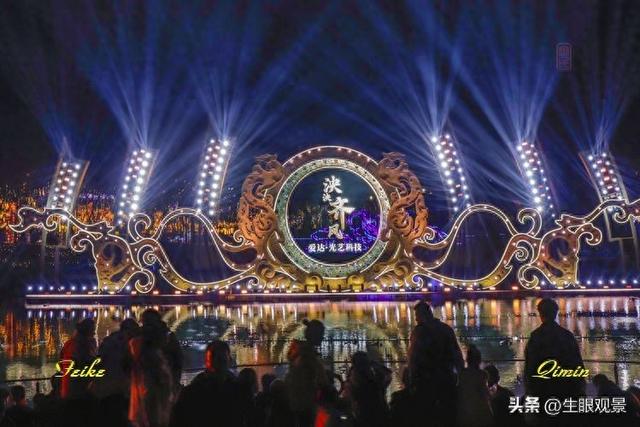 影记 | 齐彩城淄博花灯会的景观，这儿来看吧（3）