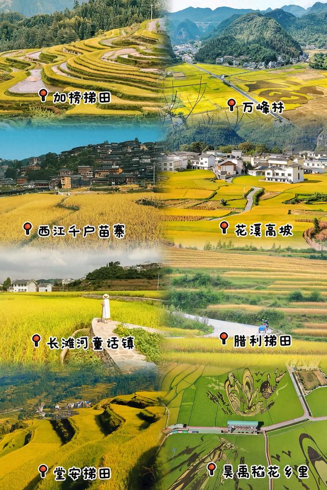 🌟秋日限定！贵州超绝8大梯田打卡攻略