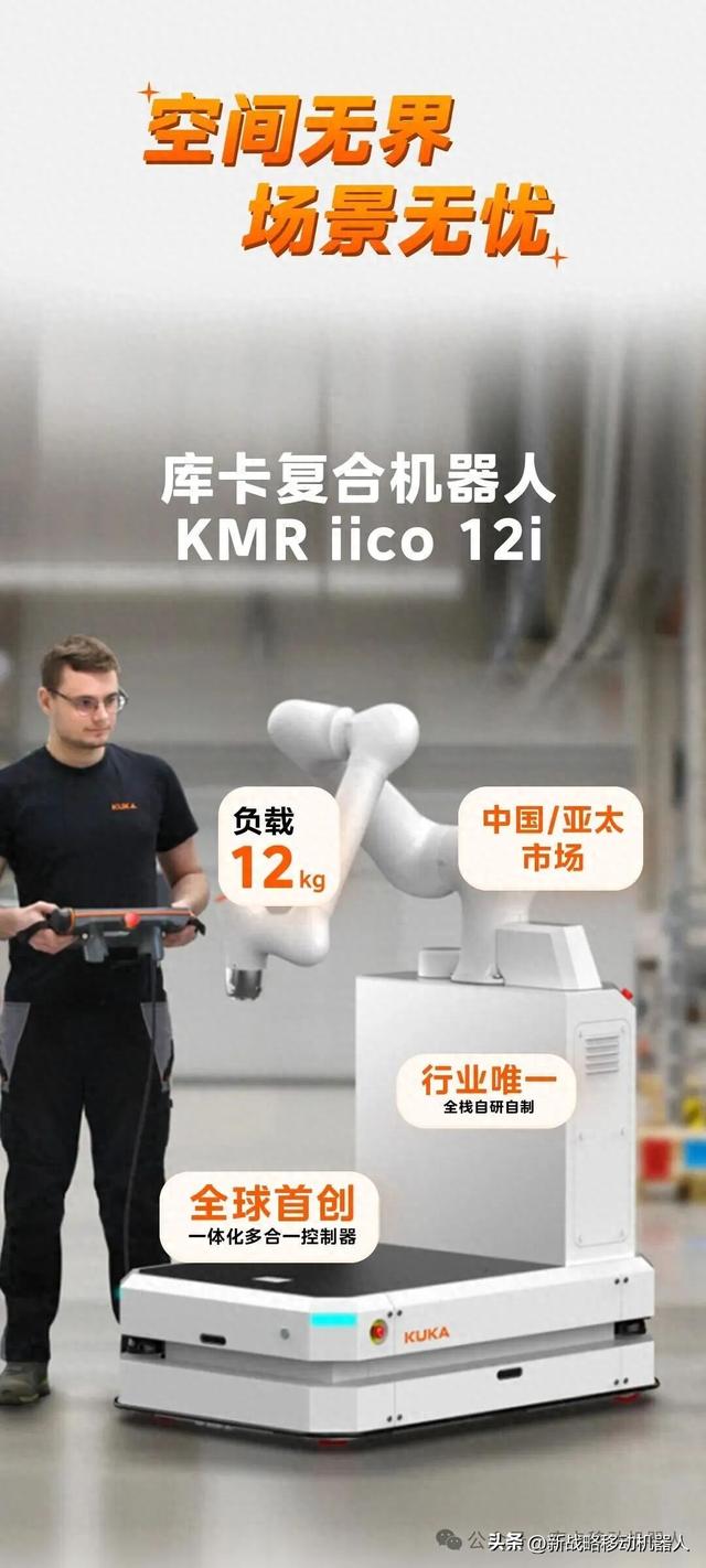 全栈自研自制！库卡发布全新复合机器人