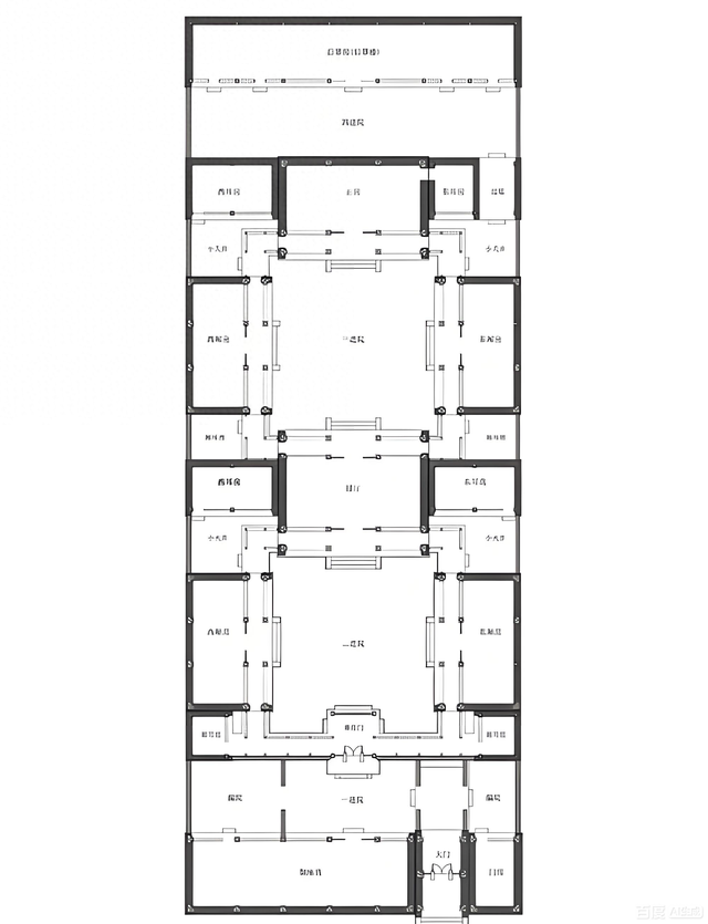 自建房与四合院（4）——北京四合院的布置格局（篇2）