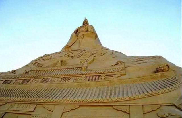 厦门观音山沙雕公园，全国最大的沙雕主题公园，可惜现在已经拆除