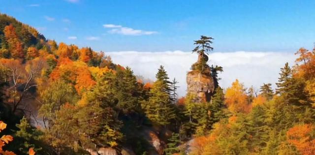 华亭莲花台:绮丽风光无限美 色彩斑斓惹人醉