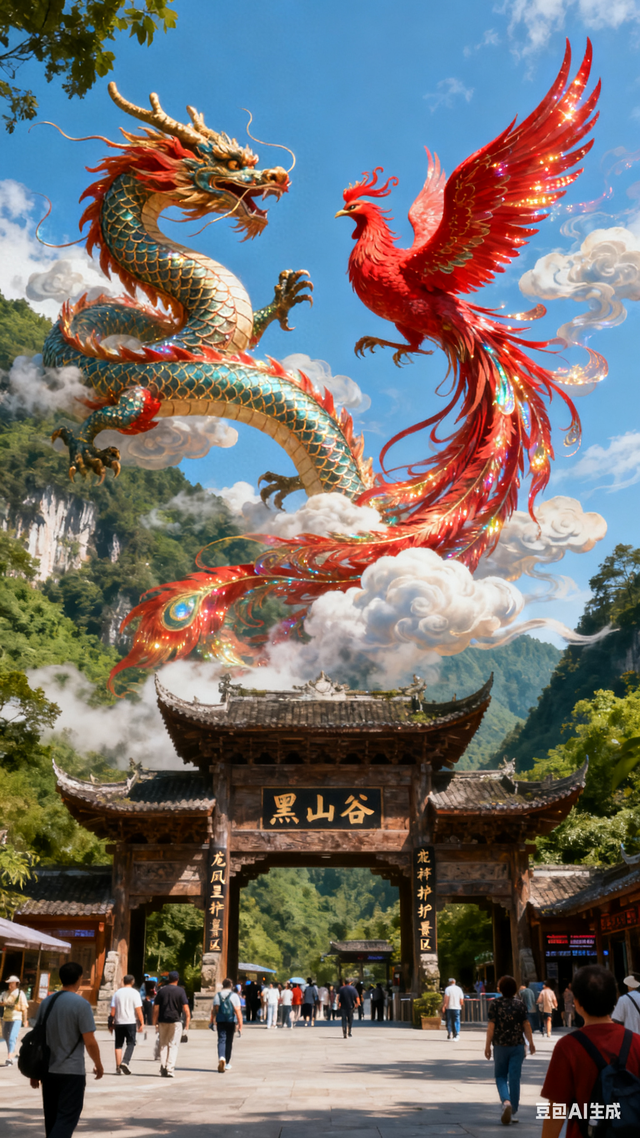 无双道龙赵小荣游记《 一笔祥龙行天下 》（一一九）万盛黑山谷