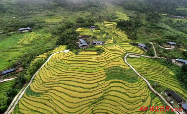 雪峰山下的宝藏村落：云上盘龙藏十景，一景一诗一画卷