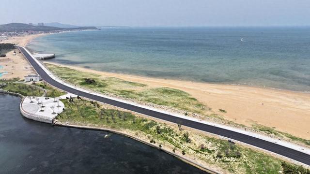 山东威海西海岸旅游公路建成通车