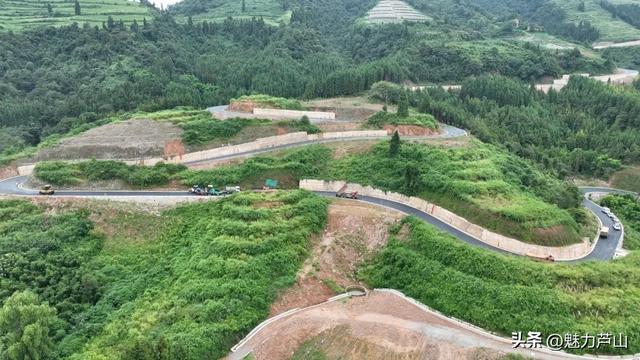 本月底通车！芦山这条公路即将完工！