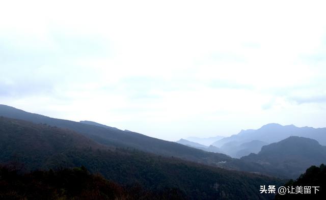 一条路，落叶无迹——贵州冬日风光