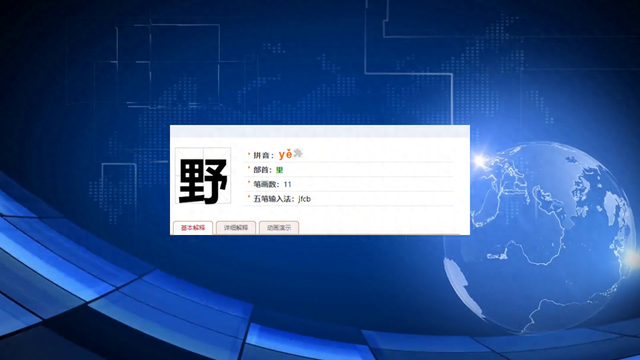 野字开头的成语（025野·照小学生每日一练）
