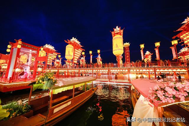 唐山河头老街点亮夏日夜生活