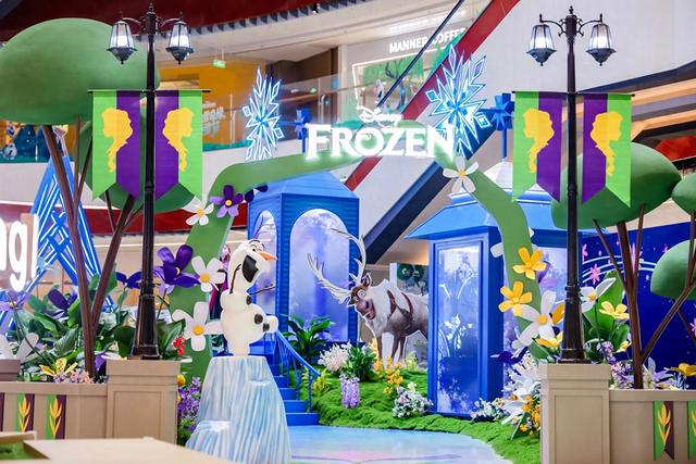 迪士尼冰雪奇缘夏雪节落地上海 南翔印象城MEGA开启夏日奇幻盛宴
