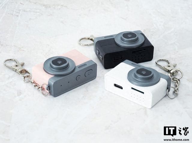 钥匙扣大小的相机发布：日本厂商又整活，仅重 16 克
