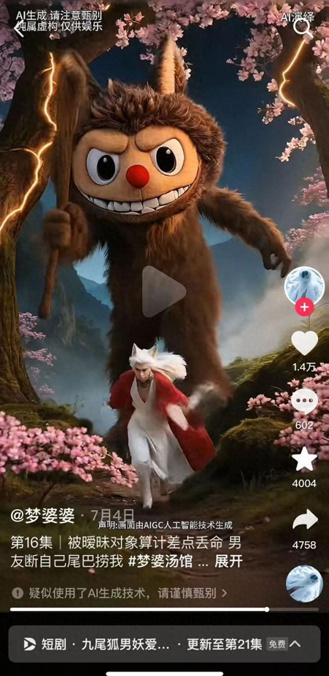 AI古偶搞抽象，观众嗨了，钱在哪呢？
