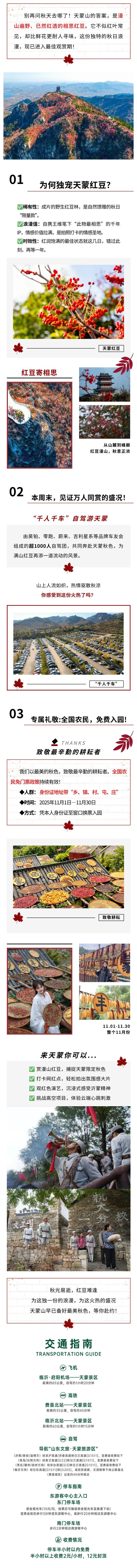 天蒙山红豆杀疯了！上周末万人涌入，绝美秋色限时绽放！全国农民依旧免票，错过再等一年，速冲！