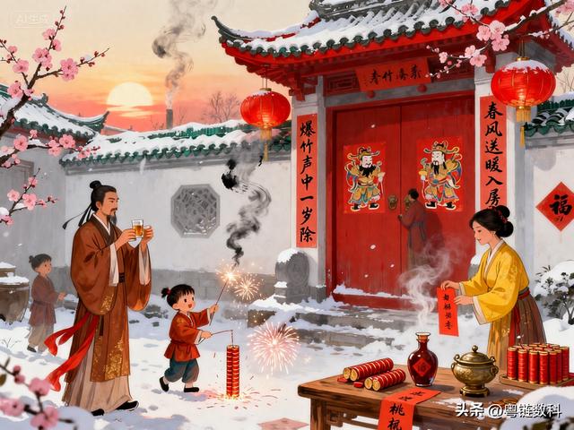 有关新年的诗歌有哪些（古人过年图鉴十首诗）