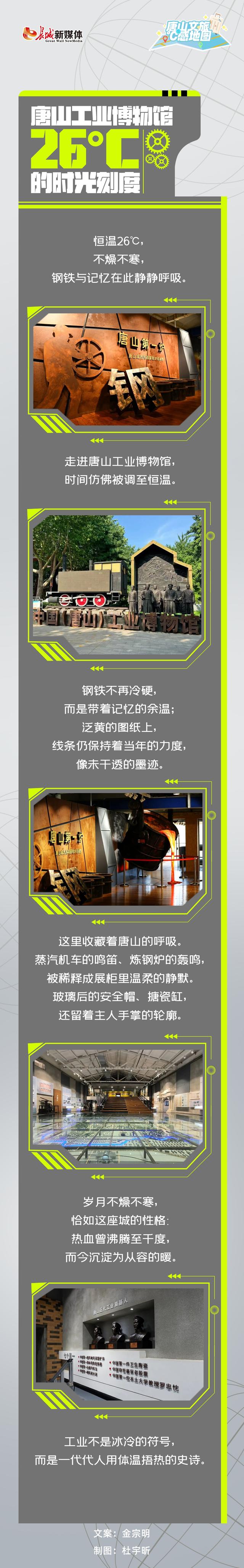 唐山文旅热度地图丨唐山工业博物馆：26℃的时光刻度