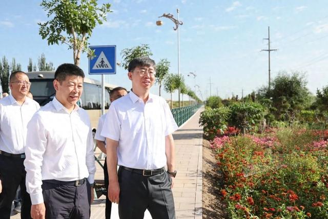 王立奇调研敦煌市城市建设工作